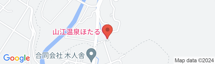 山江温泉 ほたるの地図