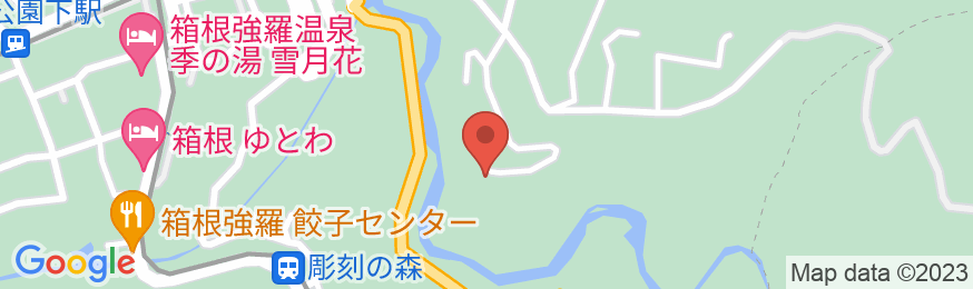 箱根 清寂苑の地図