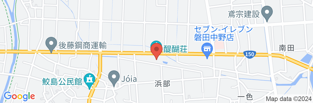 醍醐荘の地図