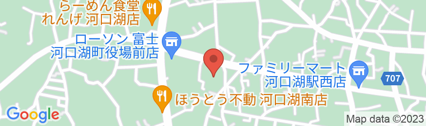 民宿旅館 富士見園の地図