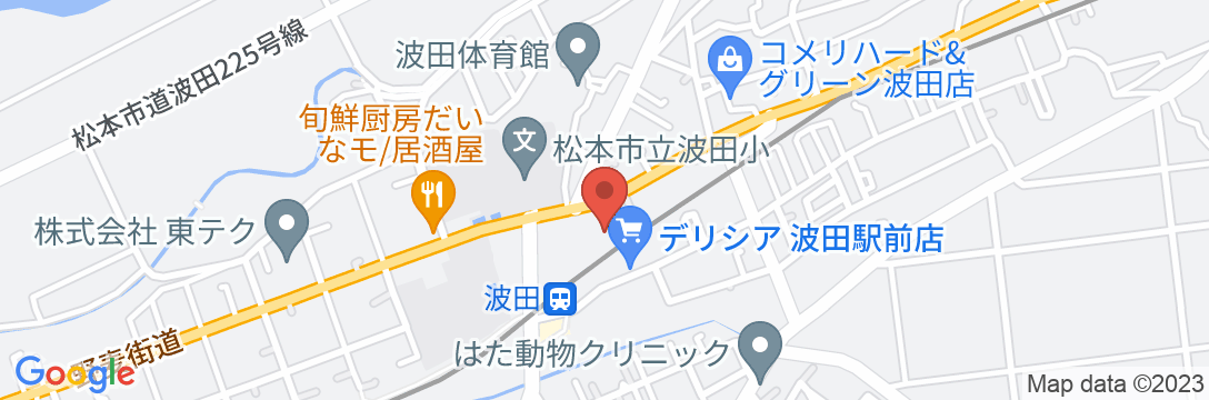 ビジネス旅館 丸上(まるじょう)の地図