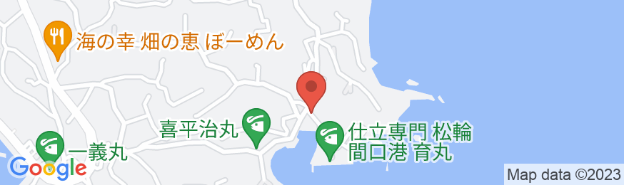 鈴清丸の地図
