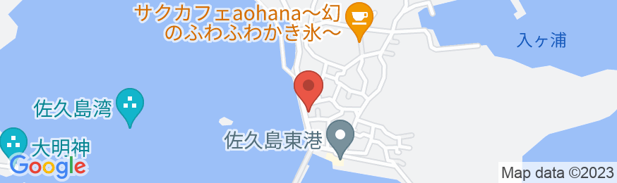 民宿 魚増 <佐久島>の地図