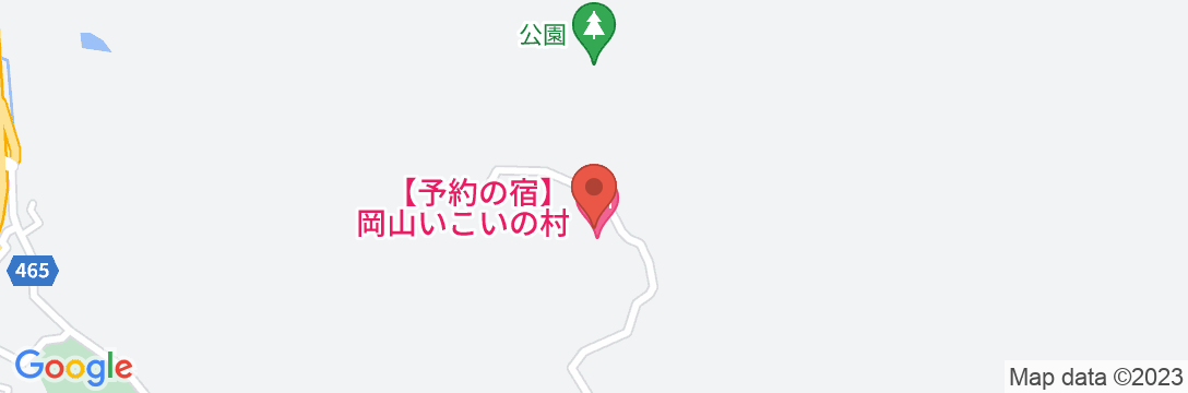岡山 いこいの村の地図