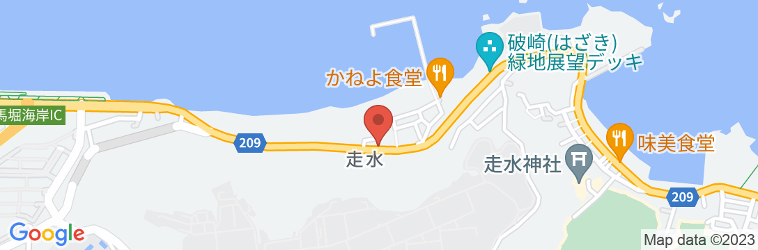 割烹旅館 東京湾の地図