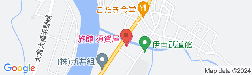旅館 須賀屋の地図