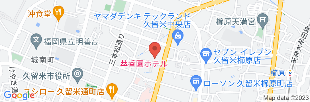 萃香園ホテルの地図