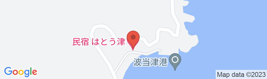 民宿 はとう津の地図