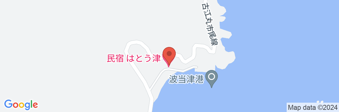 民宿 はとう津の地図