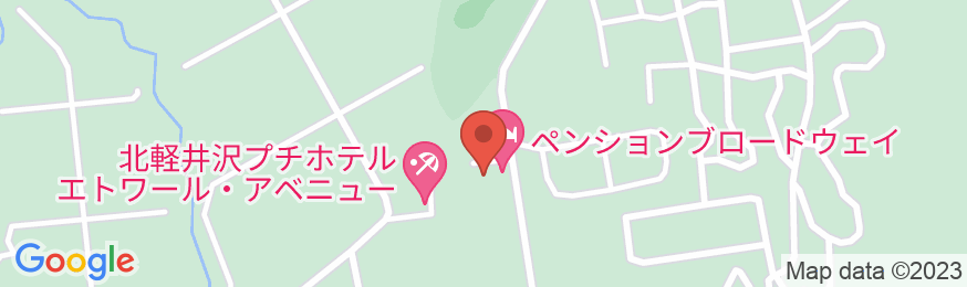 和食温泉ペンション まほうのじゅうたんの地図