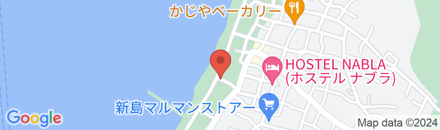 浜庄 <新島>の地図