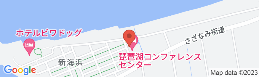 琵琶湖コンファレンスセンターの地図