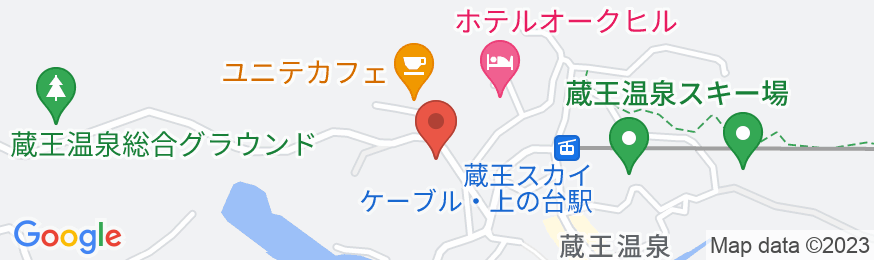 蔵王温泉 BED＇n ONSEN HAMMOND(ハモンド)の地図
