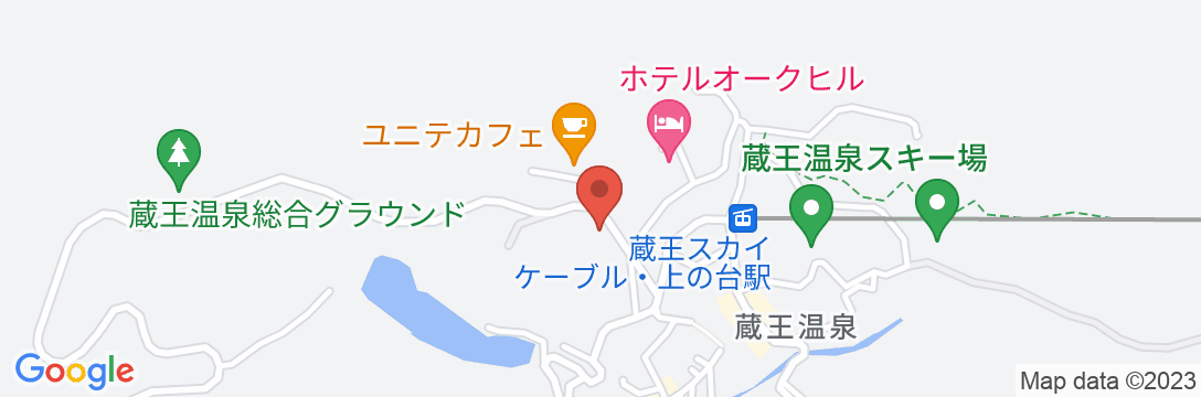 蔵王温泉 BED＇n ONSEN HAMMOND(ハモンド)の地図