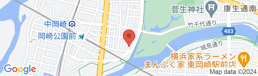 ビジネスホテル 桜荘の地図