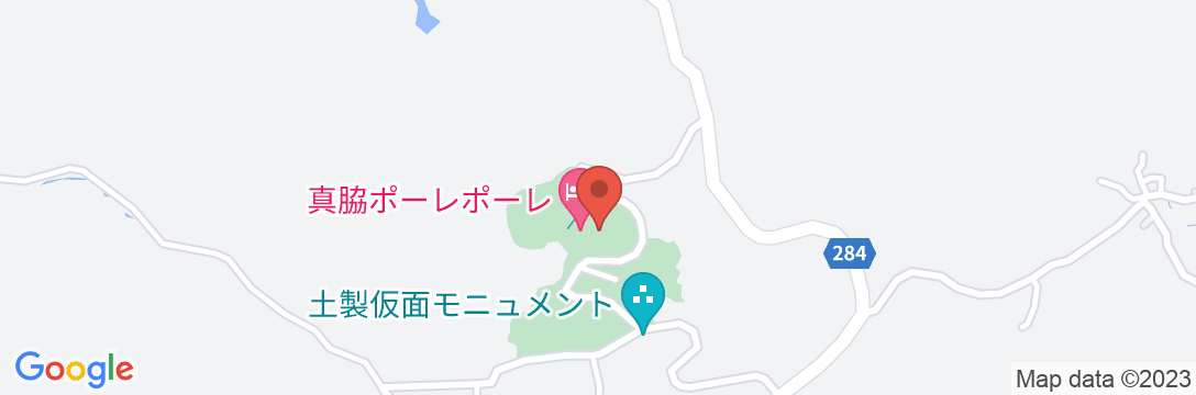 縄文温泉の宿 真脇ポーレポーレの地図