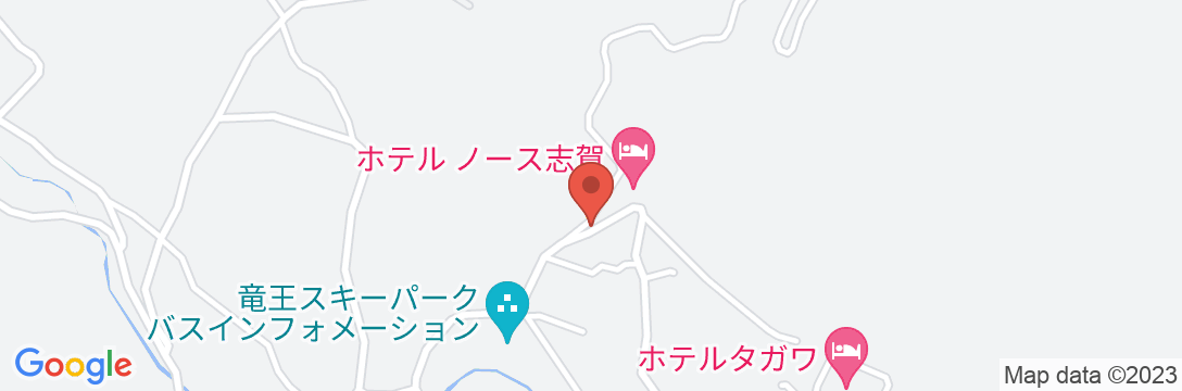 ホテル ノース志賀の地図