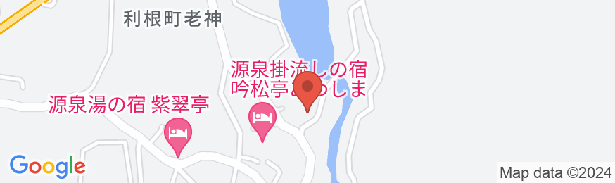 老神温泉 亀鶴旅館の地図