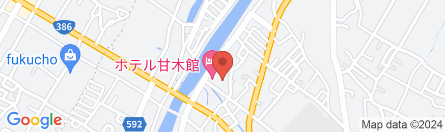 甘木観光ホテル 甘木館の地図