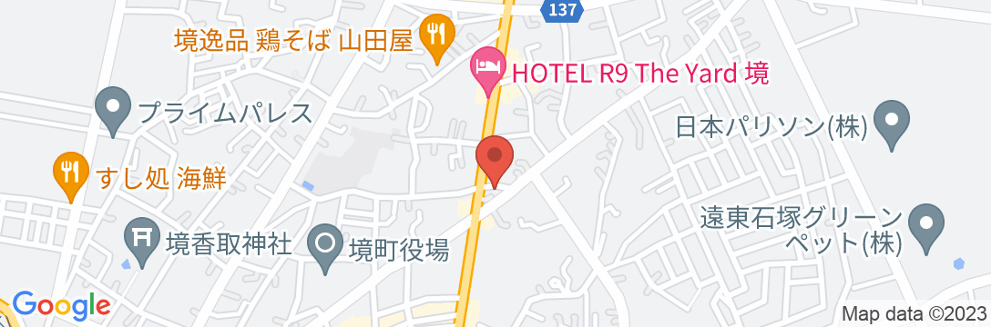 利根川旅館の地図