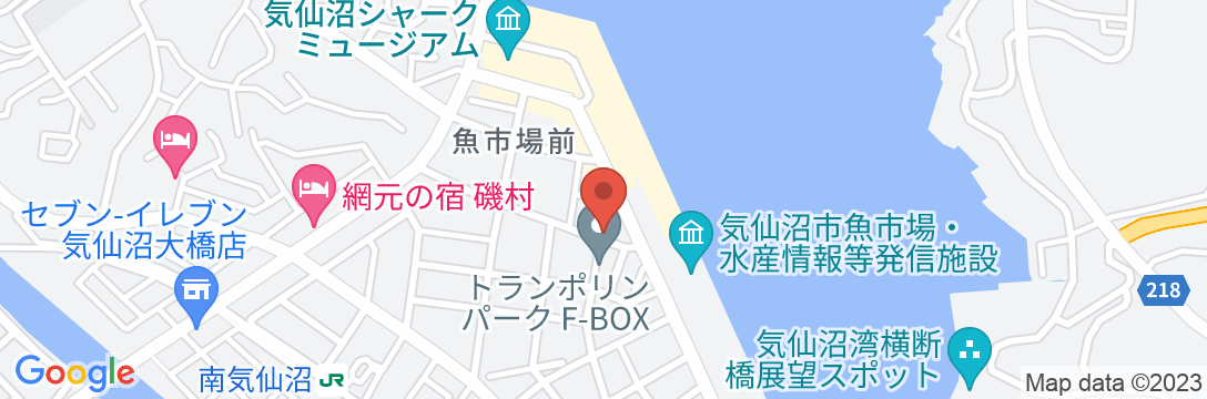 気仙沼パークホテルの地図