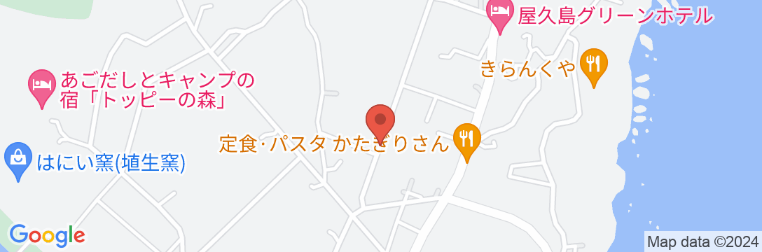 民宿 いっぱち <屋久島>の地図