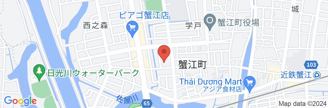 尾張温泉郷 料理旅館 湯元館の地図