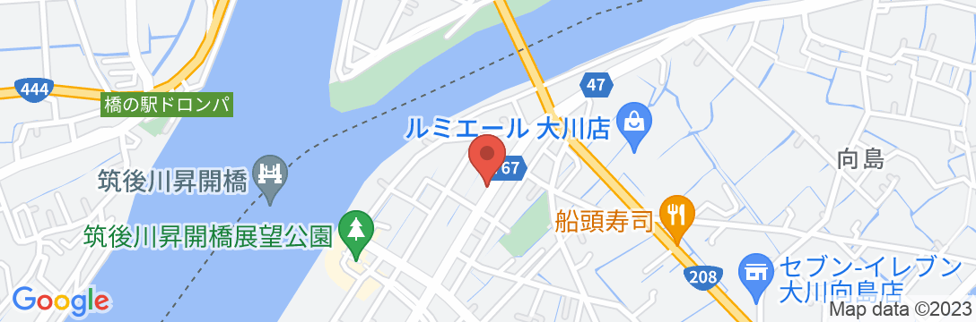 料亭 旅館 三川屋の地図