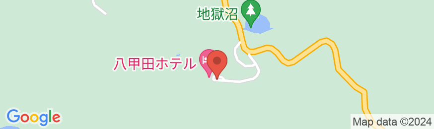酸ヶ湯温泉 八甲田ホテルの地図