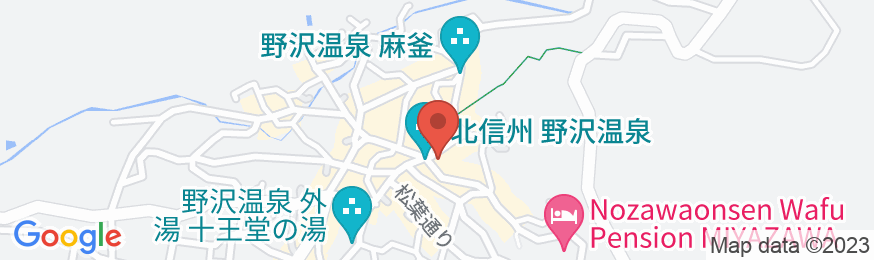 野沢温泉 千歳館の地図