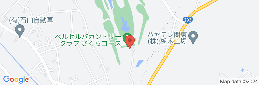 喜連川温泉 ゴルフ&ホテルベルセルバの地図