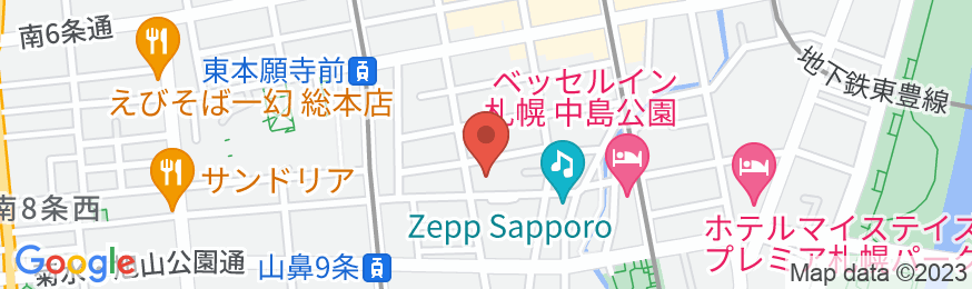 クインテッサホテル札幌の地図