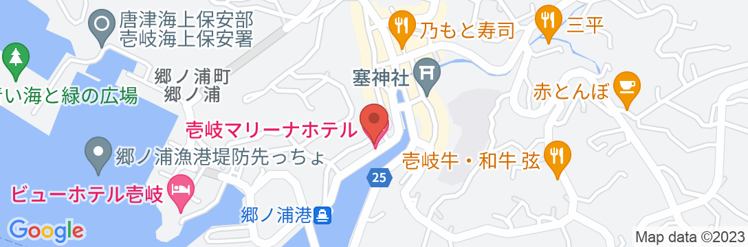 壱岐マリーナホテル <壱岐島>の地図