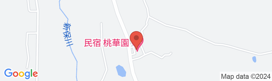 民宿 桃華園 <佐渡島>の地図