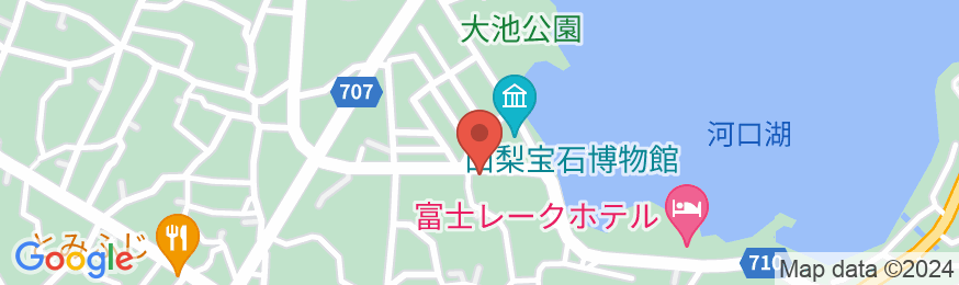 富士河口湖温泉 河口湖パークホテルの地図