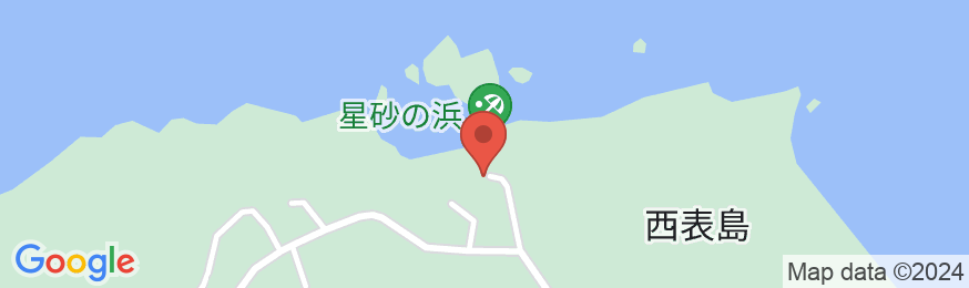 ペンション星の砂 <沖縄県・西表島>の地図