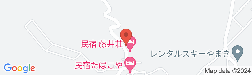 民宿 藤井荘<群馬県>の地図