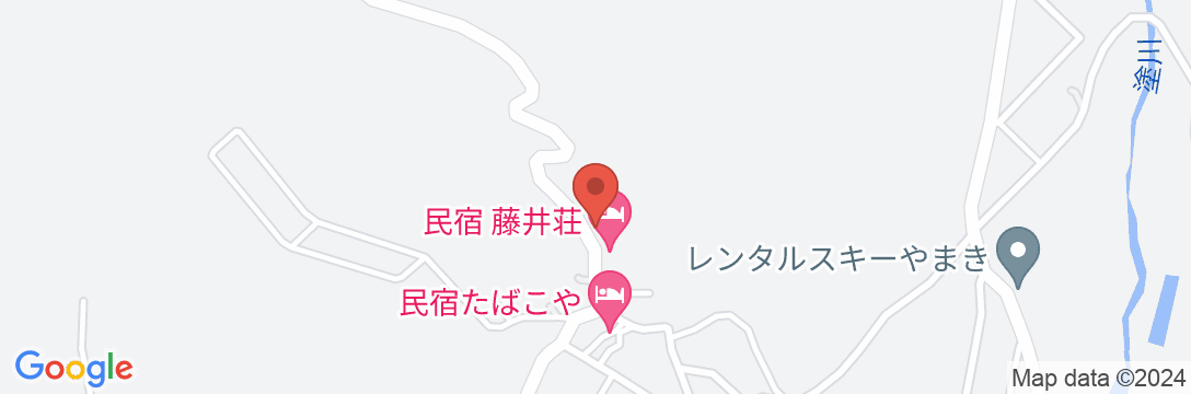 民宿 藤井荘<群馬県>の地図