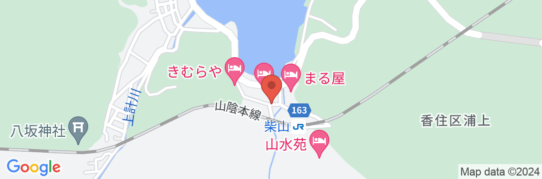 柴山温泉 癒しの宿こえもんの地図