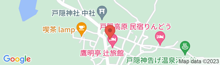 戸隠参詣宿 高山坊の地図