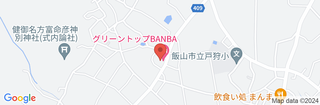 グリーントップ BanBaの地図