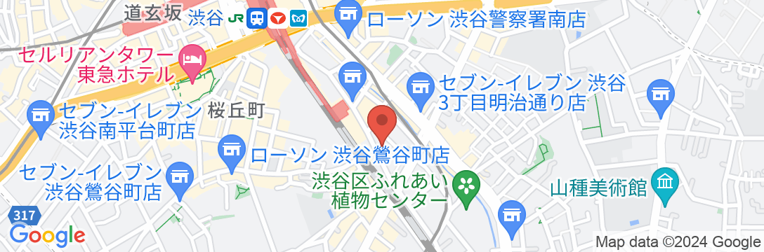 東急ステイ渋谷新南口の地図