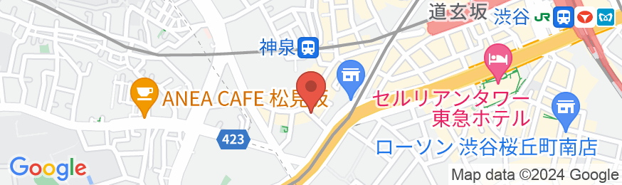 東急ステイ渋谷 (道玄坂上)の地図
