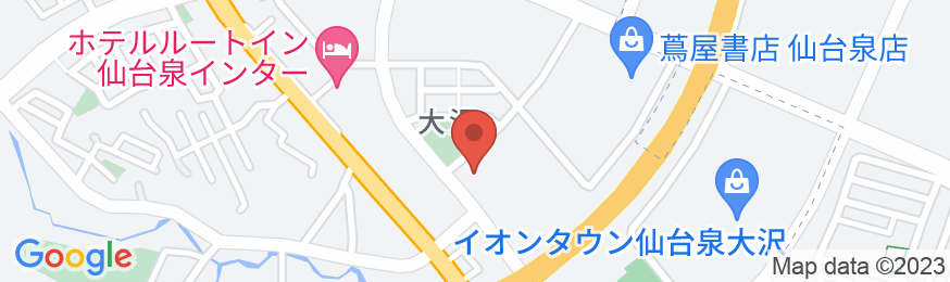スマイルホテル仙台泉インターの地図