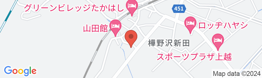ファームハウス 東栄荘の地図