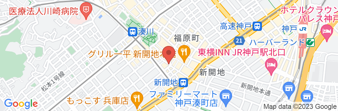 かどや旅館<兵庫県>の地図