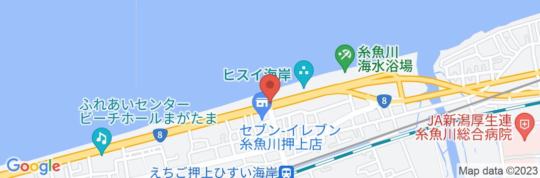 民宿 ひょうざの地図