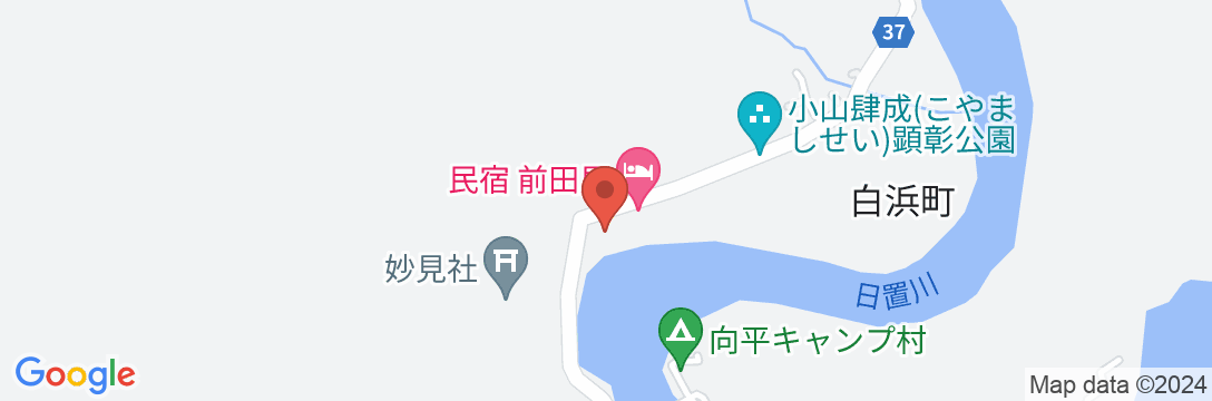 民宿 前田屋の地図