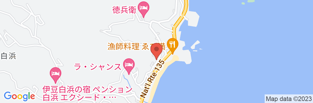 喜恵門荘の地図