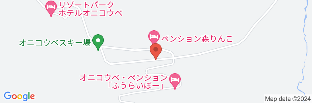 ペンション カウベル<宮城県>の地図